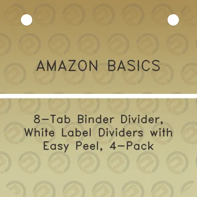 amazon-basics-8-tab-binder-divider-white-label-dividers-with-easy-peel-4-pack