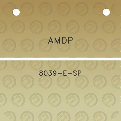 amdp-8039-e-sp