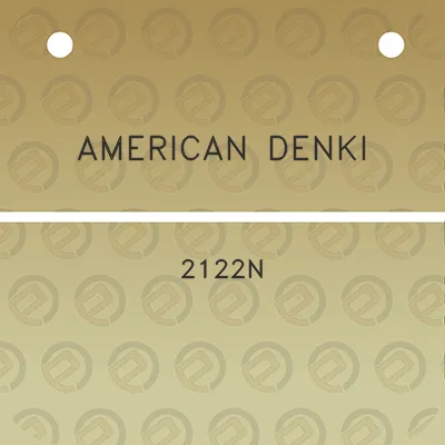 american-denki-2122n