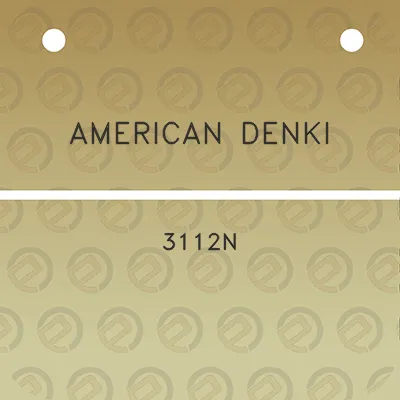 american-denki-3112n