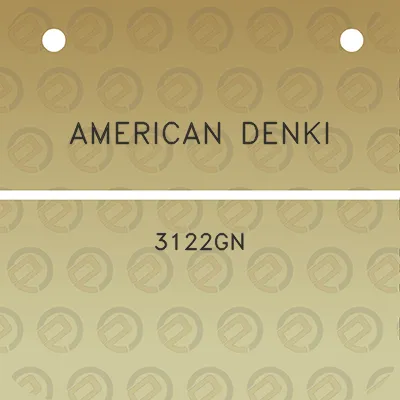 american-denki-3122gn