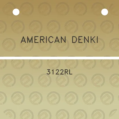 american-denki-3122rl