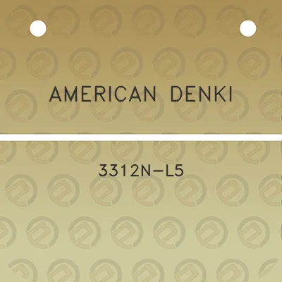 american-denki-3312n-l5