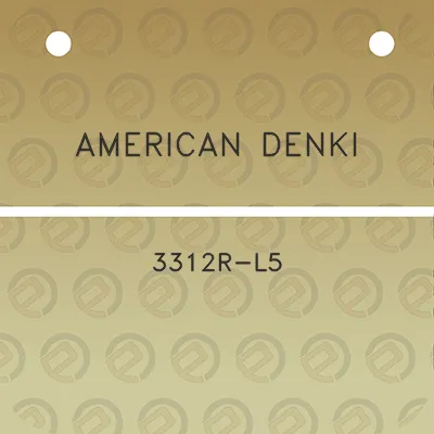 american-denki-3312r-l5