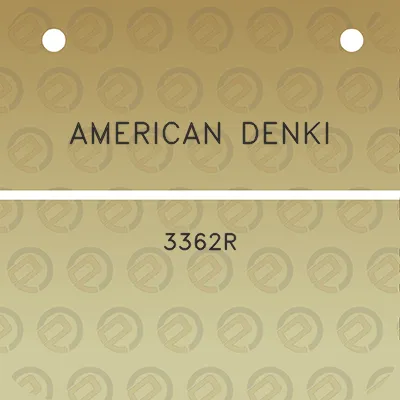 american-denki-3362r