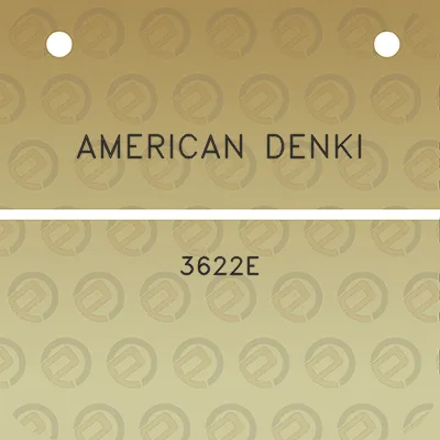 american-denki-3622e