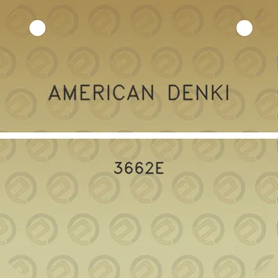 american-denki-3662e