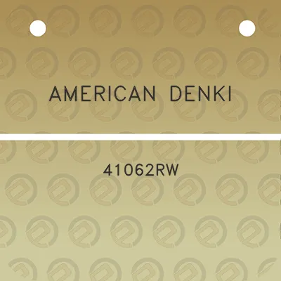 american-denki-41062rw