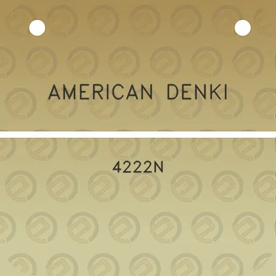 american-denki-4222n