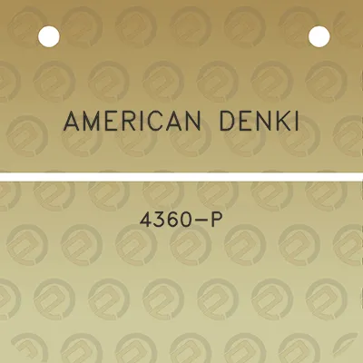 american-denki-4360-p