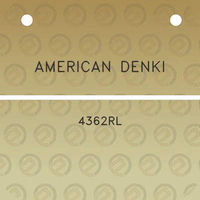 american-denki-4362rl