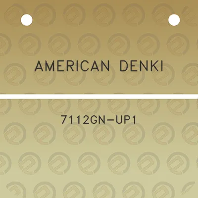 american-denki-7112gn-up1