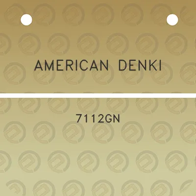 american-denki-7112gn