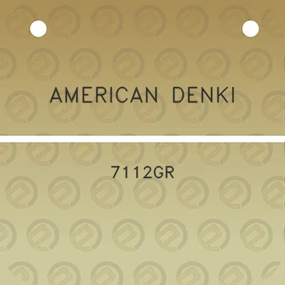 american-denki-7112gr