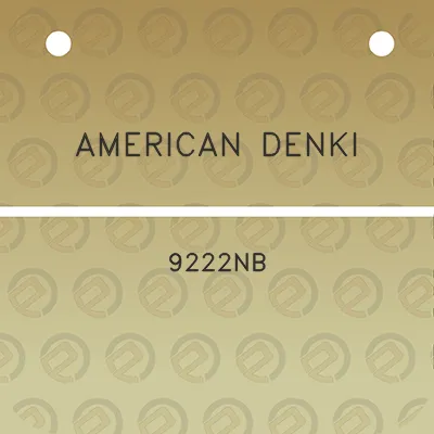 american-denki-9222nb