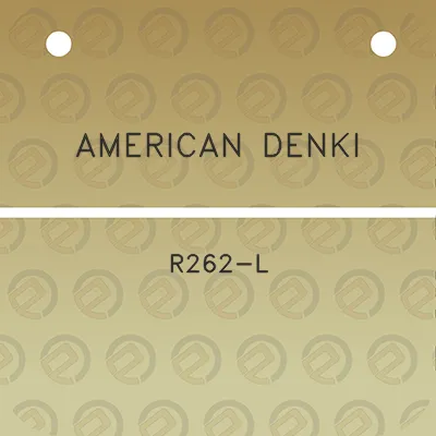 american-denki-r262-l