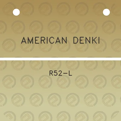 american-denki-r52-l