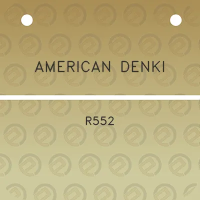 american-denki-r552