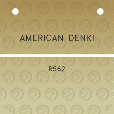 american-denki-r562