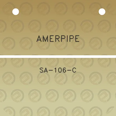 amerpipe-sa-106-c