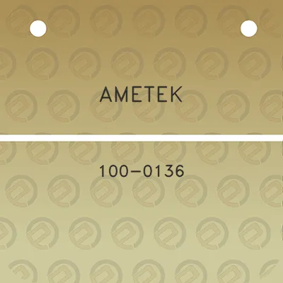 ametek-100-0136