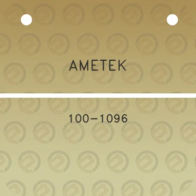 ametek-100-1096