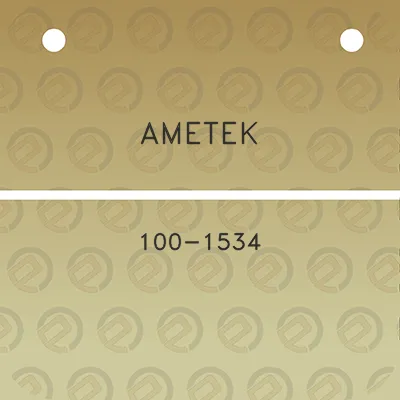 ametek-100-1534