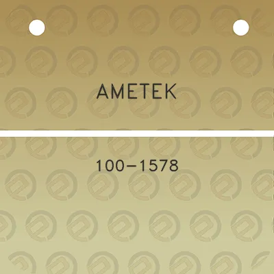 ametek-100-1578