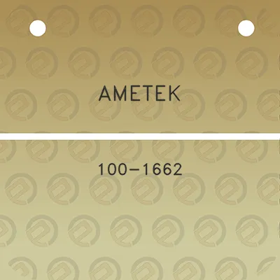 ametek-100-1662