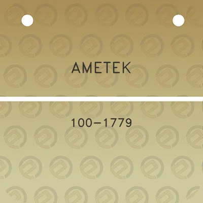 ametek-100-1779