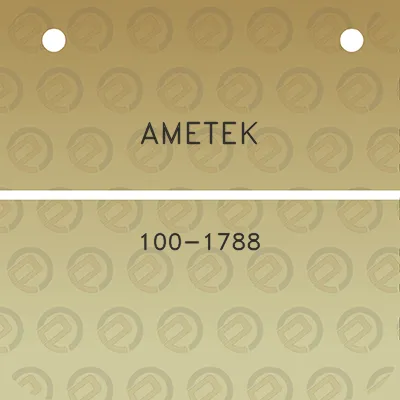 ametek-100-1788