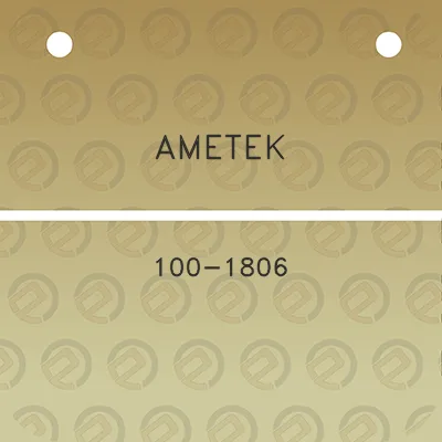 ametek-100-1806