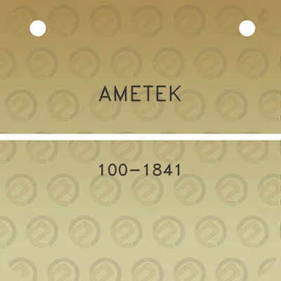 ametek-100-1841