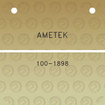 ametek-100-1898