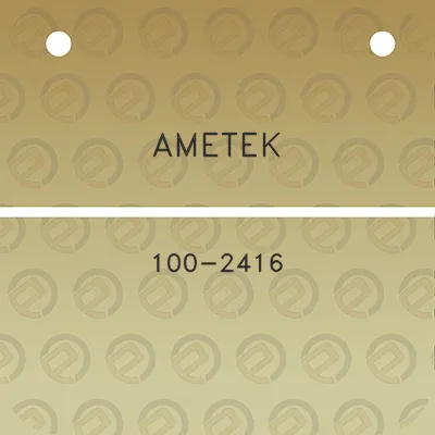 ametek-100-2416