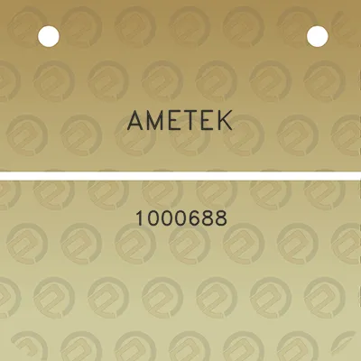 ametek-1000688