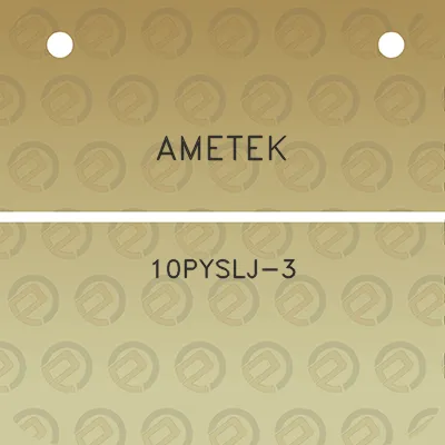 ametek-10pyslj-3