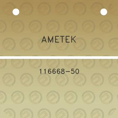 ametek-116668-50