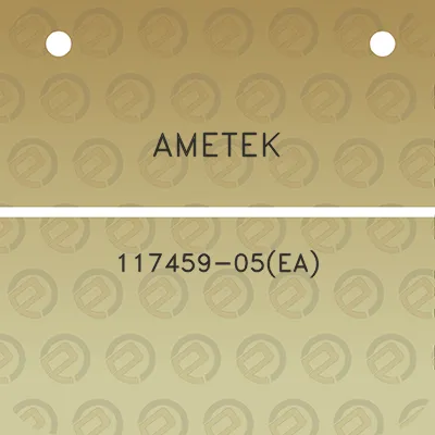 ametek-117459-05ea