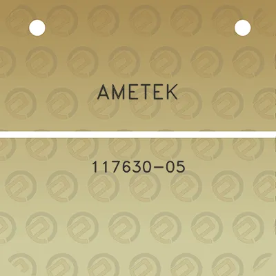 ametek-117630-05