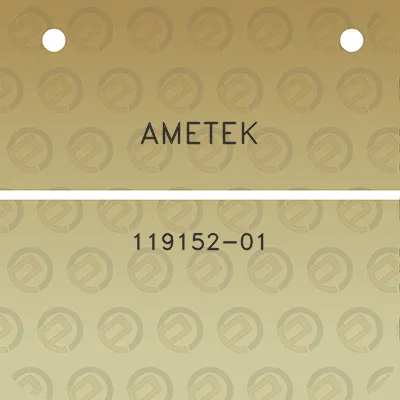 ametek-119152-01