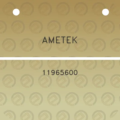 ametek-11965600