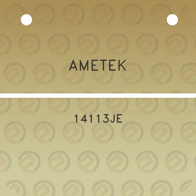 ametek-14113je