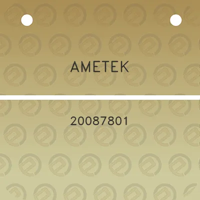 ametek-20087801