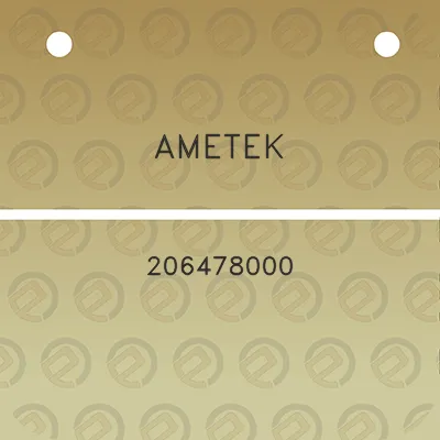 ametek-206478000