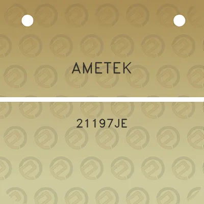 ametek-21197je