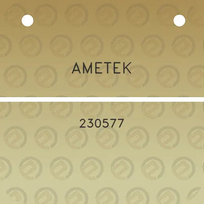 ametek-230577