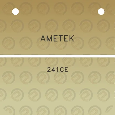 ametek-241ce