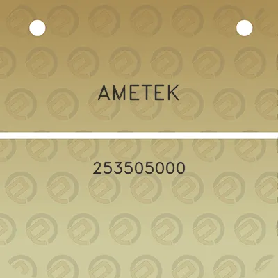 ametek-253505000