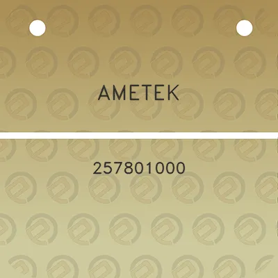 ametek-257801000